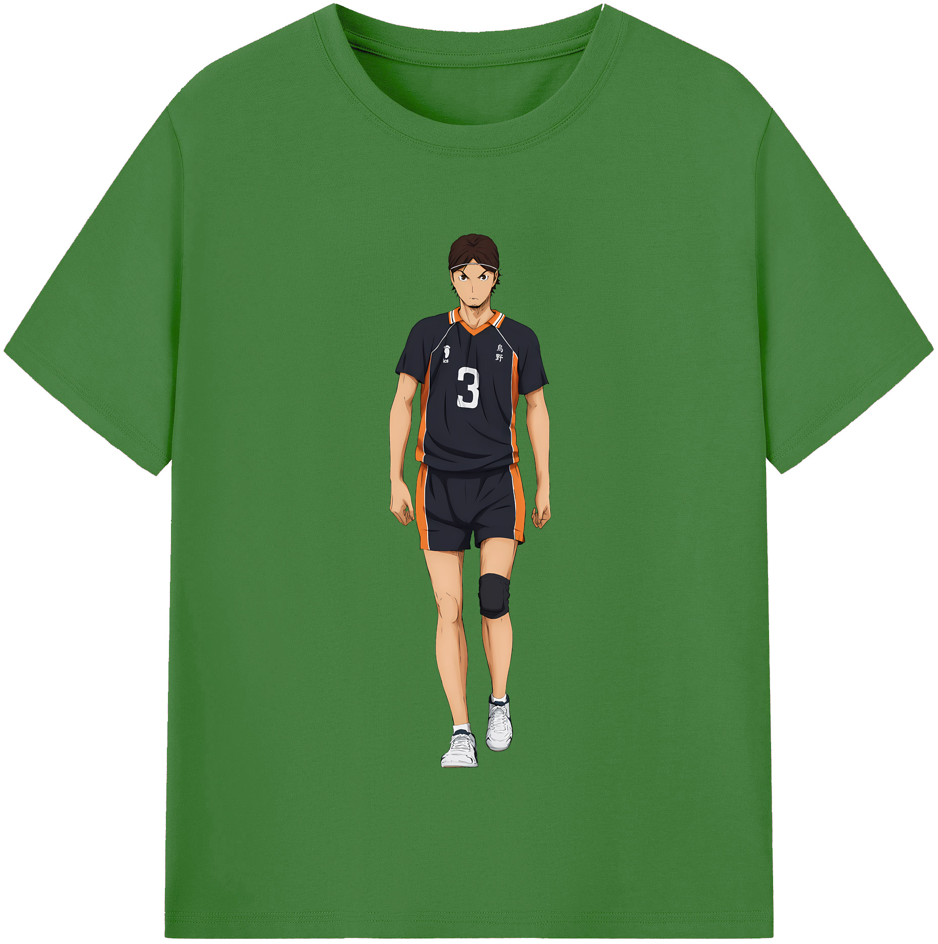 （画像用） ハイキュー!! Haikyu!! レディースカジュアルプリントTシャツ（綿100％）